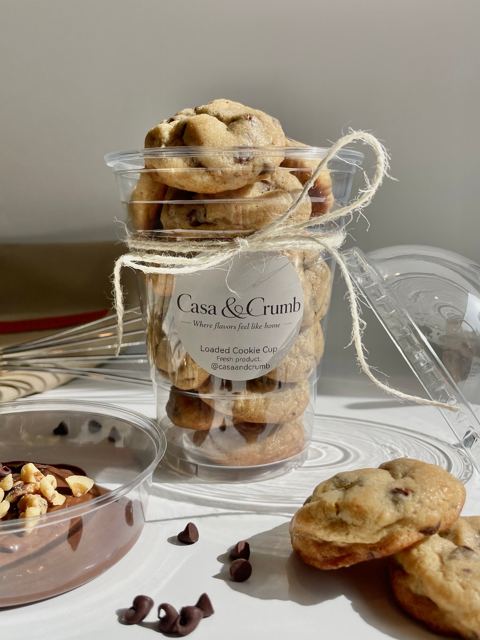 Casa and Crumb stuffed cookies